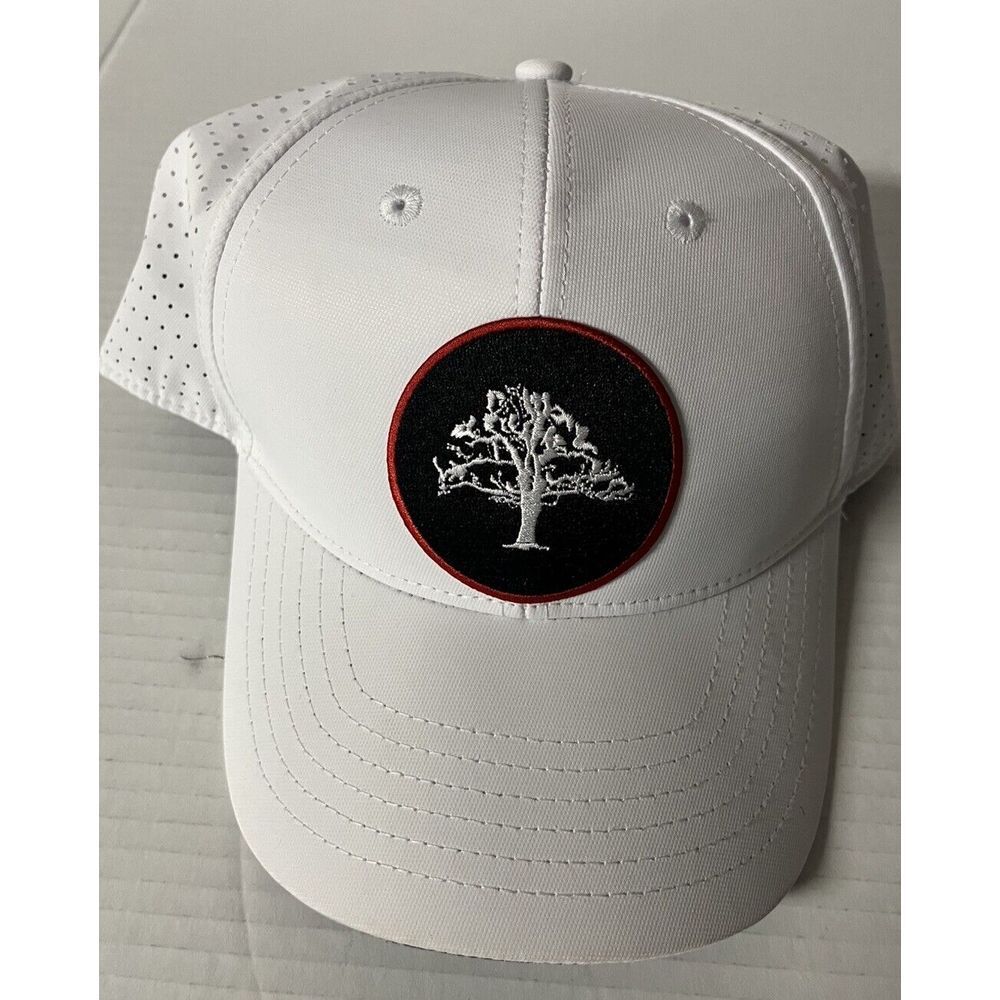 Golf Hat Tree‎ Design Mesh Back White